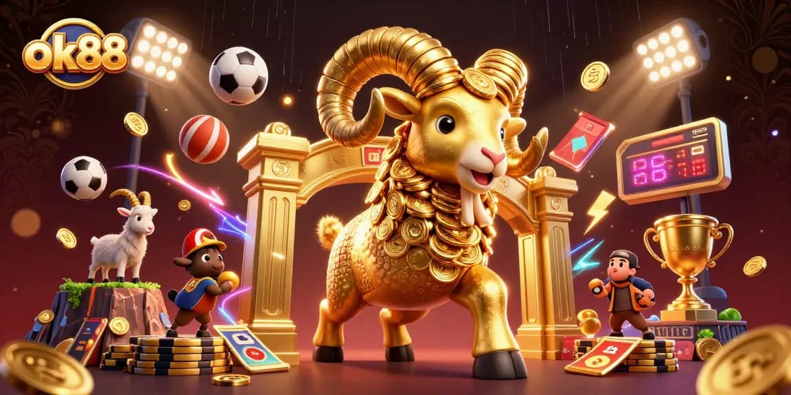 Engage with ok88’s thrilling sports betting excitement, featuring vibrant 3D characters and dynamic games.
