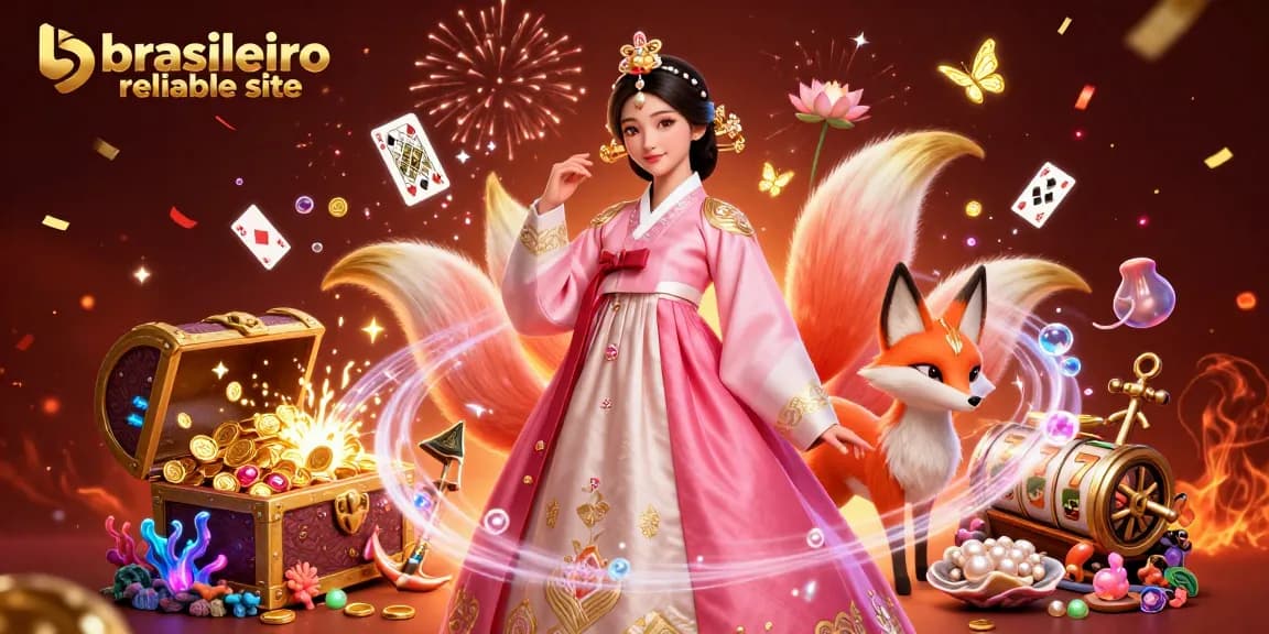 Win big at the brasileiro reliable site with engaging 3D casino-themed illustration.