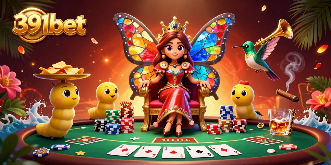 Engage in thrilling gameplay dynamics at 391bet with vibrant characters and casino elements.