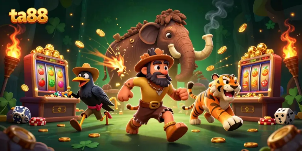 Experience thrilling gameplay at ta88 with engaging casino elements and vibrant characters.