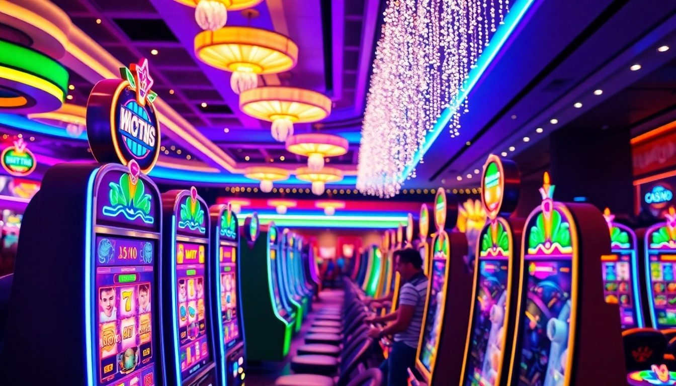 Menang besar dengan slot gacor yang penuh warna di kasino yang ramai.