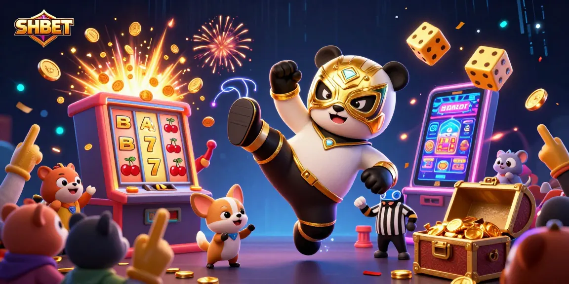 Engage with SHBET's exciting casino atmosphere featuring vibrant action and dynamic gaming elements.