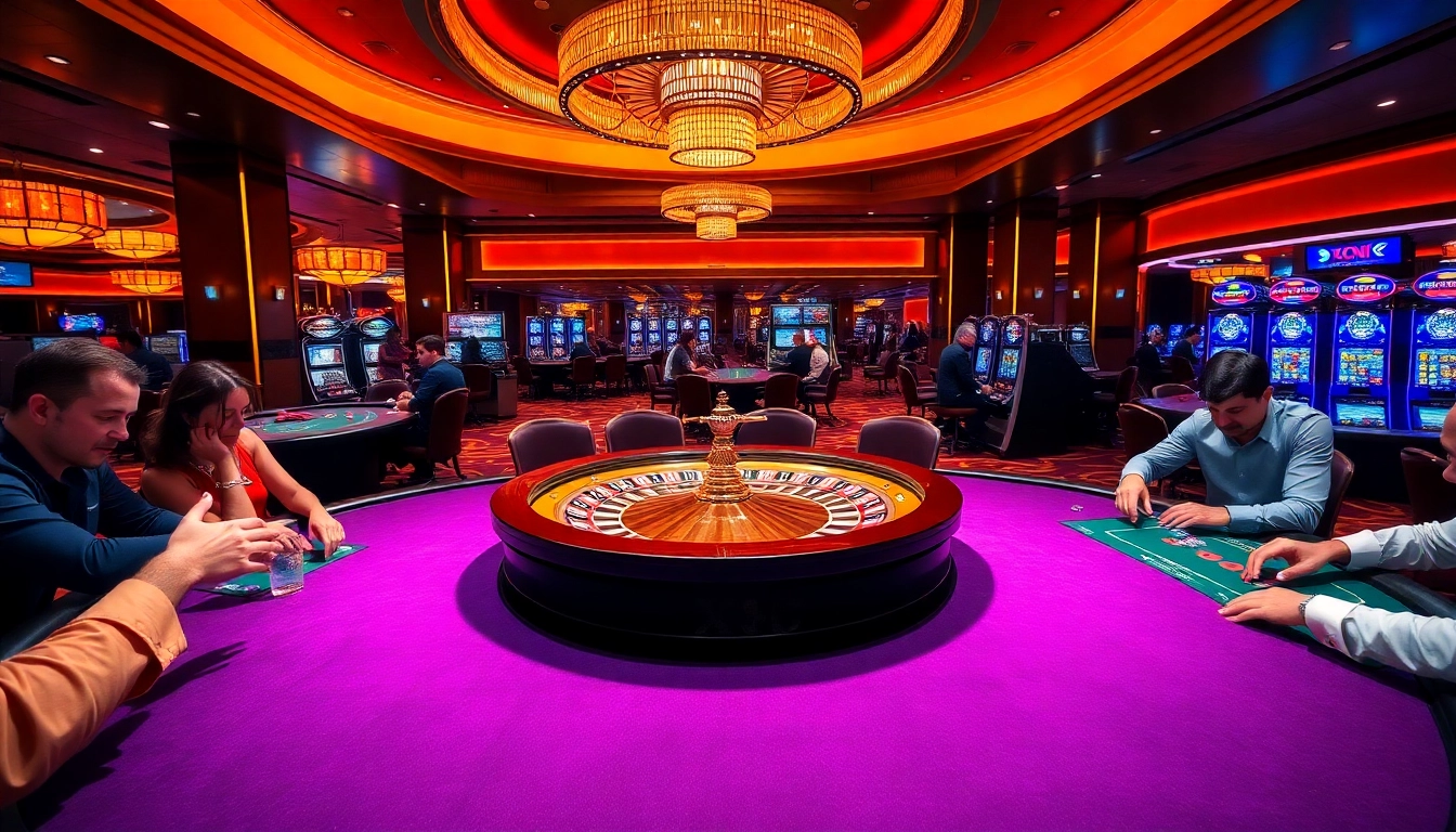 Engaging casino atmosphere at XX 88 with players enjoying roulette and poker games.