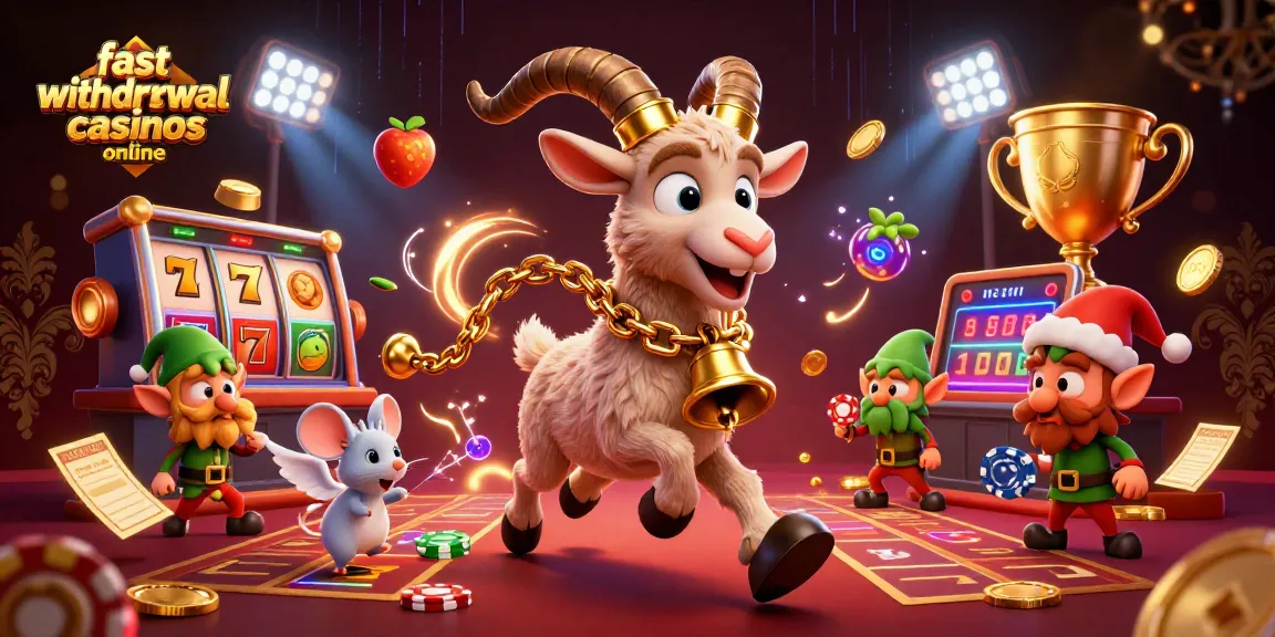 Experience fast withdrawal casinos online through vibrant, thrilling 3D casino action with characters and gambling elements.