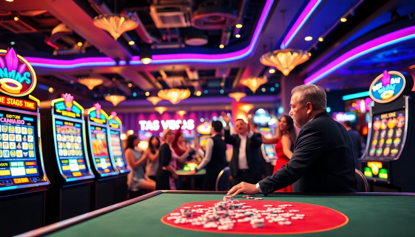 Profitez de l'expérience de casino en ligne argent réel avec une ambiance excitante et joyeuse.
