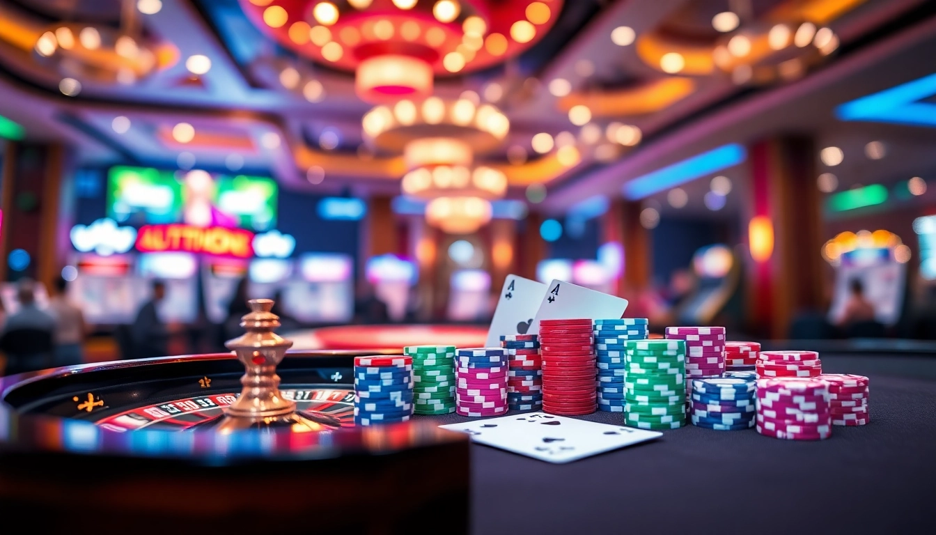 Menghasilkan hackovanou meduzu dengan permainan kasino yang menarik di lingkungan cerah.