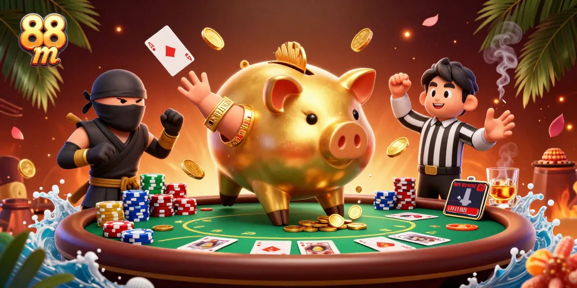 Win big with 88 m enhancements in this vibrant 3D casino scene packed with excitement.