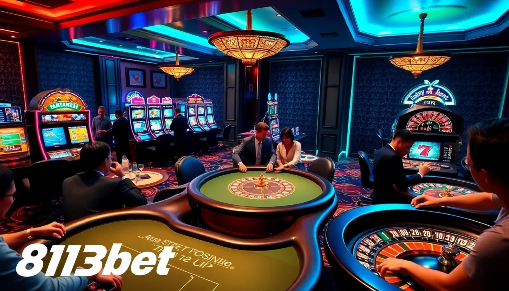 Viva a emoção de vencer na 813bet com máquinas caça-níqueis vibrantes e mesas de pôquer elegantes.