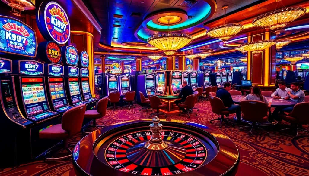 Sinta a emoção de vencer nos jogos de cassino de luxo e caça-níqueis da K997.