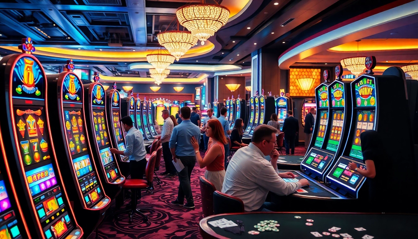 Erfahren Sie mehr über casino bonus ohne einzahlung neu in einem energiegeladenen Casino-Setting.