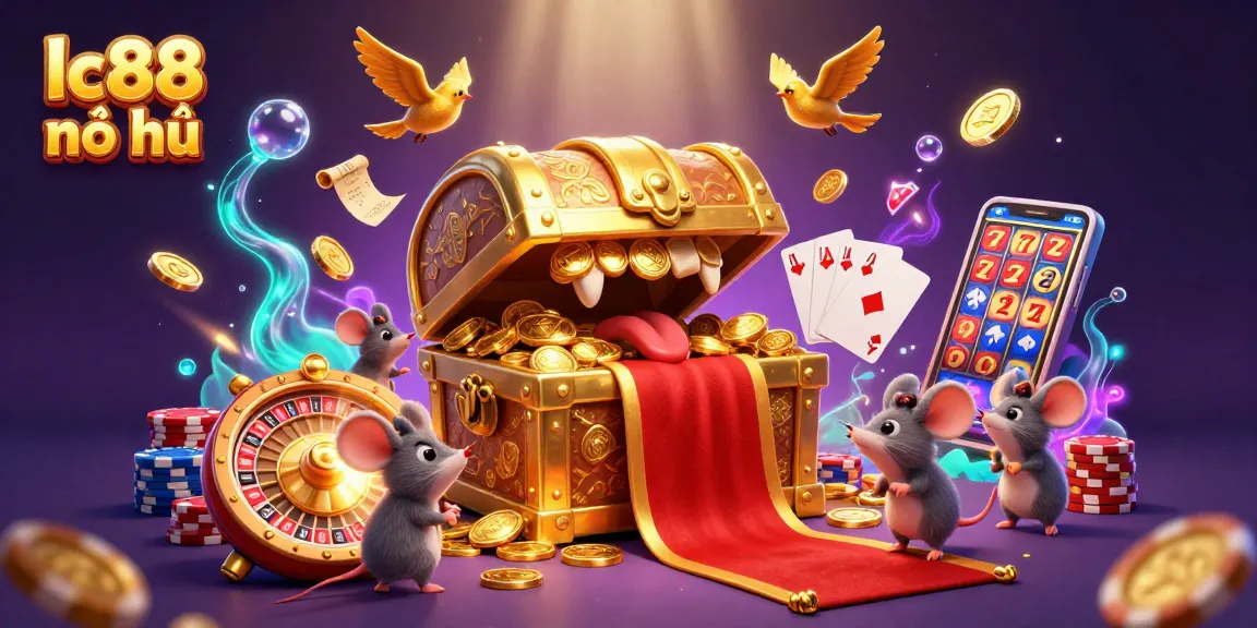 Experience the thrill of lc88 nổ hũ with golden treasures, radiant gems, and dynamic casino action.