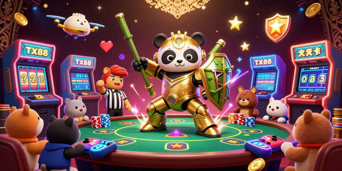 Engage with the lively TX88 casino realm featuring colorful arcade slots and vibrant gaming action.